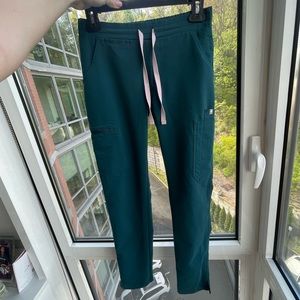 Figs scrubs pants! Size XXS, turquoise blue/green color